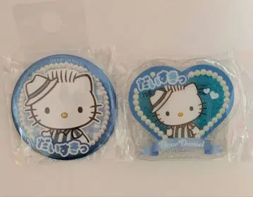 다니엘 캔뱃지 아크릴 클립 배지 산리오 다이스키 시리즈