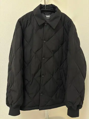 UNIQLO PUFFTECH 블랙 퀼팅 자켓 S
