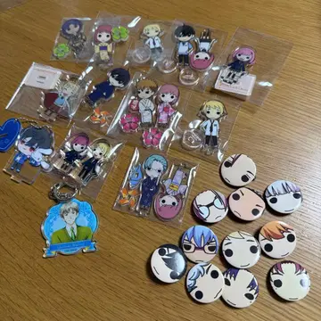 두근두근 메모리얼 Girl's Side 아크릴 스탠드 캔뱃지 세트