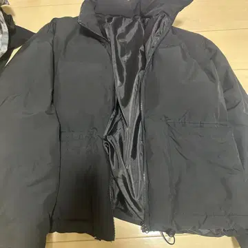 블랙 다운 자켓