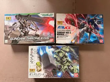 HG 건담 슬론 아인 건담 AGE-3 건담 구시온 3종 세트