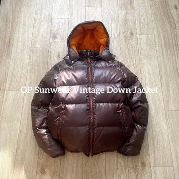 OP Sunwear 빈티지 다운 재킷 / 레어 당시 물건