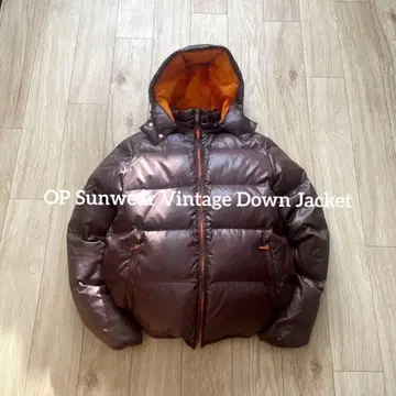 OP Sunwear 빈티지 다운 재킷 / 레어 당시 물건