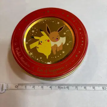 포켓몬스터 캔 피카츄 이브이 빨간색