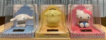 헬로키티 푸딩 시나모롤 흔들흔들 솔라 스윙 3개 세트