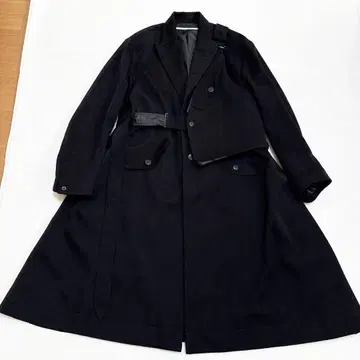 Tamme 타무 24AW 롱 코트 백 포함 2 블랙 타이로켄