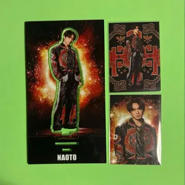 EXILE NAOTO 아크릴 스탠드, 포토 카드