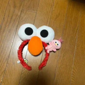 엘모 머리띠 코스프레용