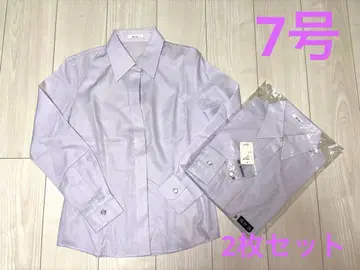 연중 소재 셔츠 블라우스 2장 세트 7호