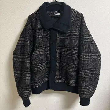 [ 1회 사용 ] ZARA 자라 리브 옷깃 절개 자켓 L