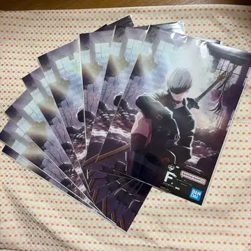 제일복권 니어 오토마타 A4 클리어 파일 8장 세트