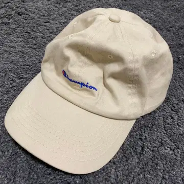 거의 미사용품 Champion 챔피온 베이지 야구 모자