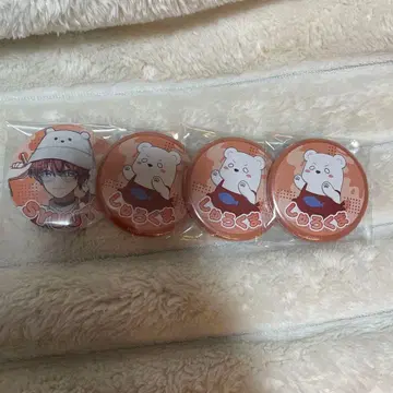 슈토 애니메이트 캔뱃지 4개 세트