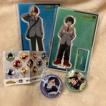 나의 히어로 아카데미아 아크릴 스탠드 배지 세트