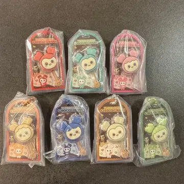 TWICE 초코 코팅 보로 키링 7개 세트