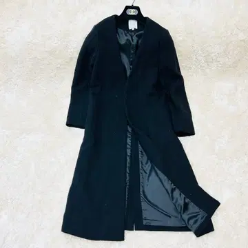 TODAYFUL 블랙 롱 코트 36 멜톤