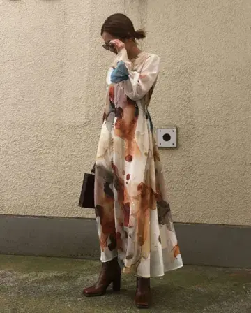 UNDRESSED AMELIA INK ART DRESS ameri