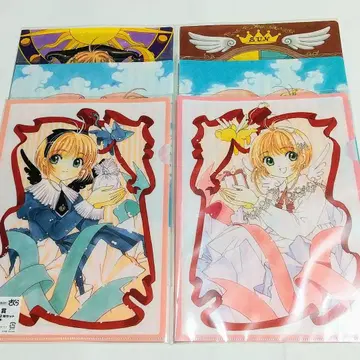 카드캡터 사쿠라 아니복권 E상 클리어 파일 3종 세트