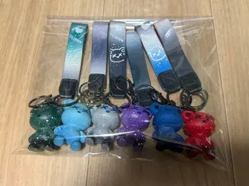 캐릭터형 키링 6개 세트