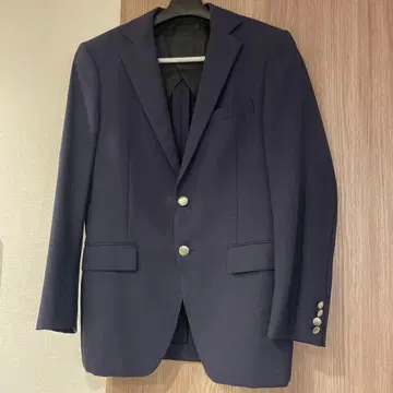 Gotairiku 네이비 테일러드 자켓