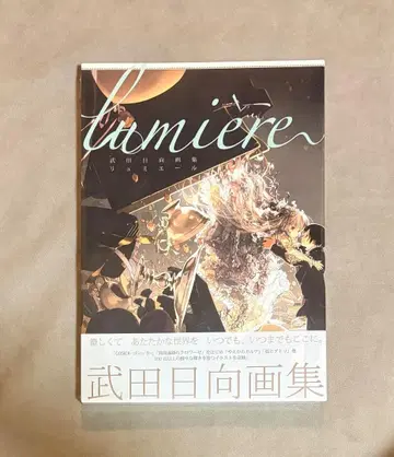 새상품 미개봉 슈링크 포함 타케다 히나타 화집 lumiere 뤼미에르