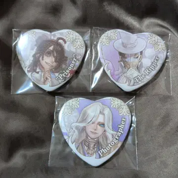 제5인격 하트 캔뱃지 훼미리마트 포토그래퍼 죄수 리퍼