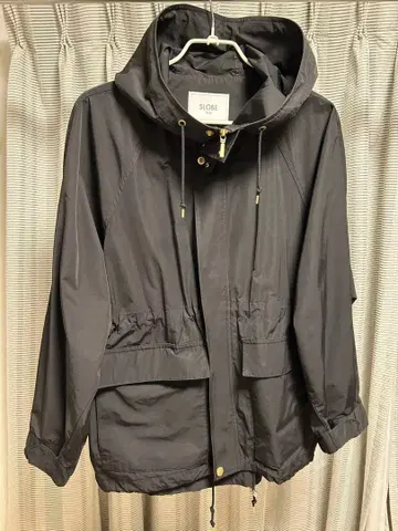 슬로브 이에나 CPL 웨더 후디 코쿤 블루종 블랙