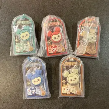 TWICE 초코 코팅 참 키링 5개 세트