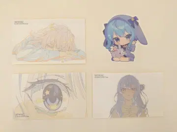 호시마치 스이세이 키레이고토 원화 스티커 세트