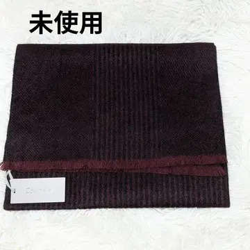 미사용 캘빈클라인 캐시미어 머플러 버건디 보르도