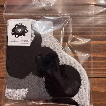 블랙 미야쿠미야쿠 손수건 자카드 미니 타월 다이컷 오사카 간사이 만박