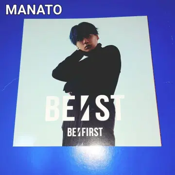 BE:FIRST BEST MANATO 혜택 아코디언 포토 카드