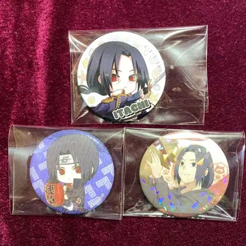 NARUTO 우치하 이타치 캔뱃지 세트