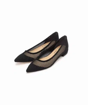 LE TALON 포인트 넷 플랫 블랙 22.5cm 르탈론