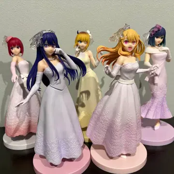 [ 최애의 아이 ] 브라이덜 드레스 피규어 5종 세트