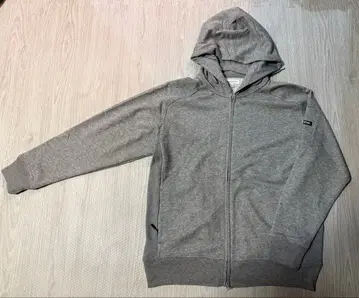 BEAMS DESIGN 그레이 풀 집업 후드티