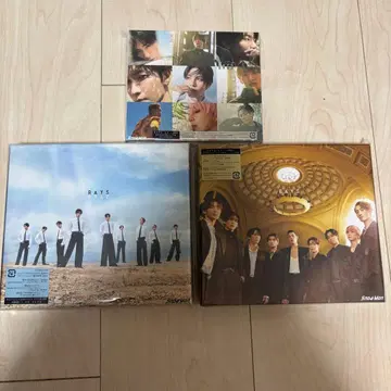 Snow Man 앨범 RAYS 초회반A 초회반B 통상반 3형태 세트