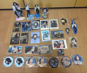 바지 케이스케 캔뱃지 아크릴 스탠드 러버 키링 엽서 묶음 판매