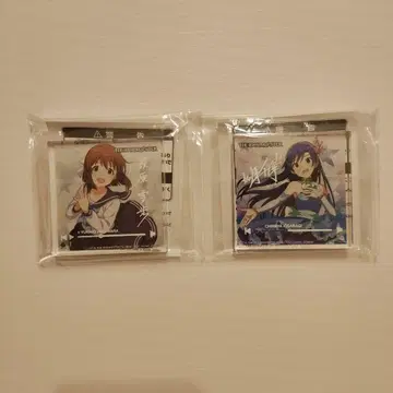 남코 한정판 아이돌 마스터 하가와라 유키호 키사라기 치하야 아크릴 블록