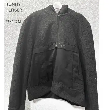 TOMMYHILFIGER 보아 하프 지퍼 후드티