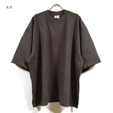 새상품 SHAKA WEAR 빅 실루엣 T셔츠 남성용 모카 XL