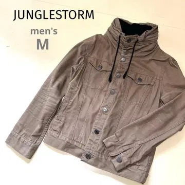 [정글 스톰] 남성용 M 브라운 갈색 점퍼 자켓 G점퍼