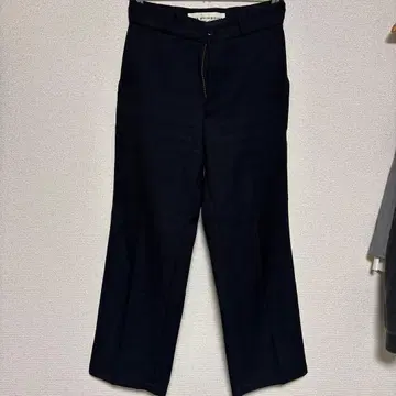 다크 네이비 플레어 팬츠