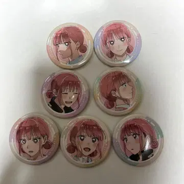 푸른상자 히나 얼굴 콜렉션 캔뱃지 7개 세트 굿즈