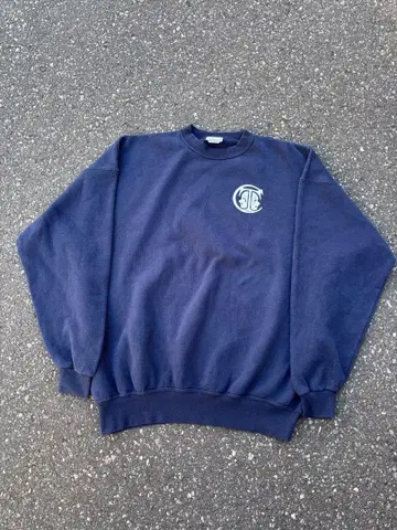 [made in USA 90s]SANTEE sweat twoface