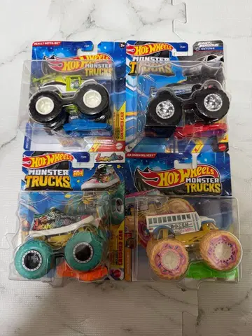 핫휠 몬스터 트럭 R34 도넛 스니커즈 고타고