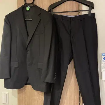 고타이리쿠 다크 네이비 스트라이프 비즈니스 정장