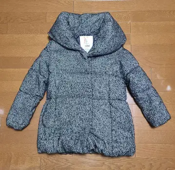 스나이델 트위드 코트 다운