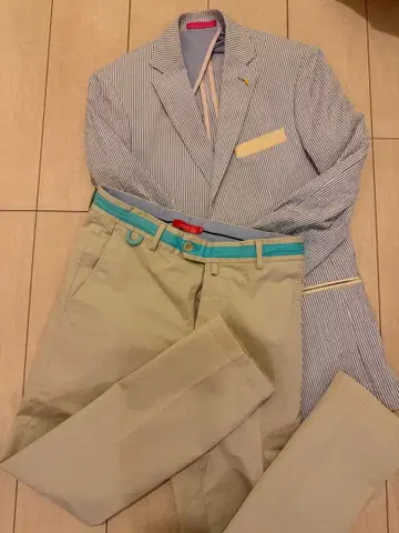 남성용 VICOMTE A. 자켓과 팬츠 세트 판매