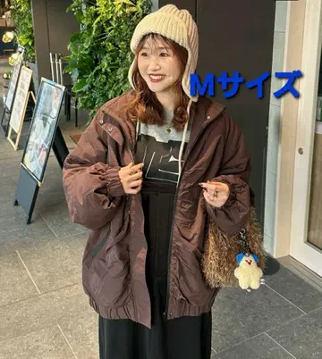 시마무라 hideka 블루종 M 사이즈 브라운